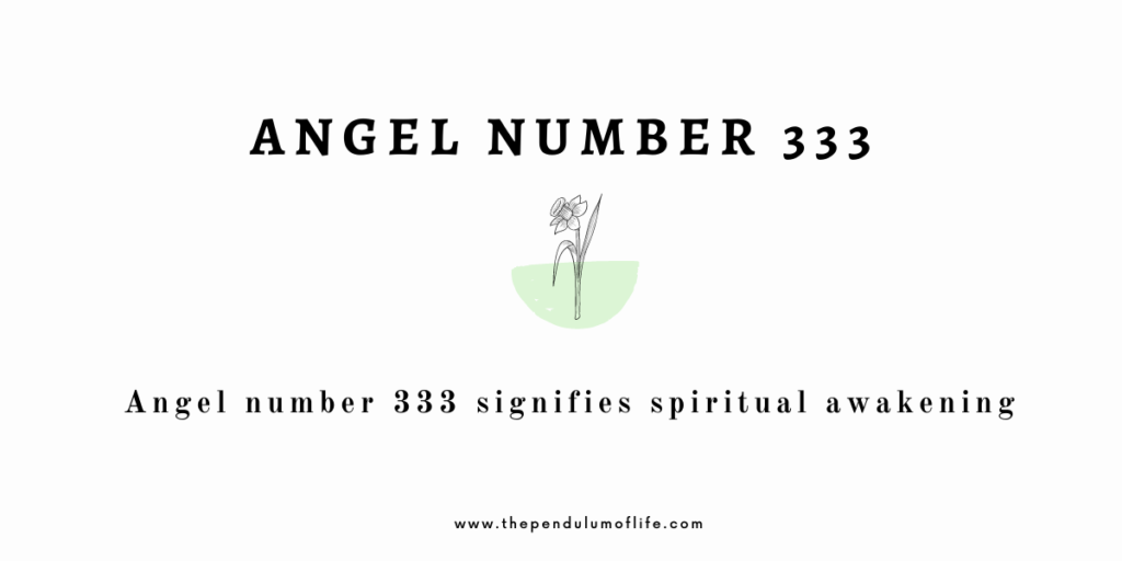 angel number 333 meaning