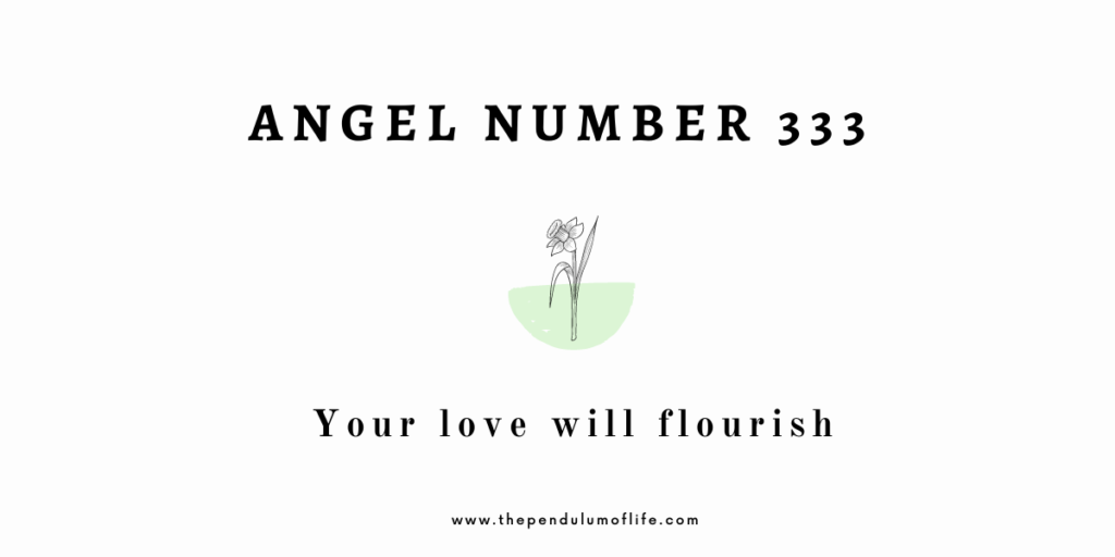angel number 333 love