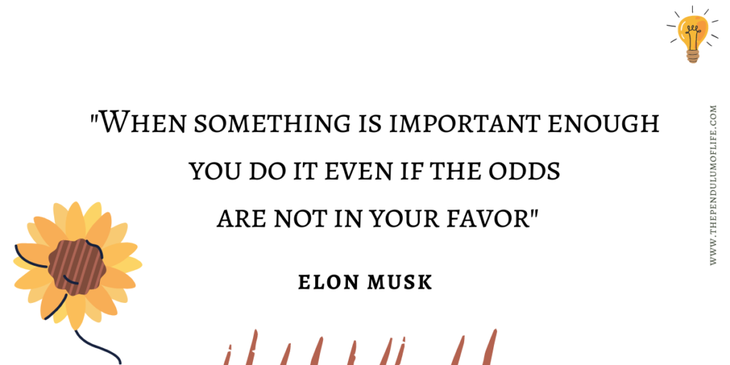 quote of the day by elon musk